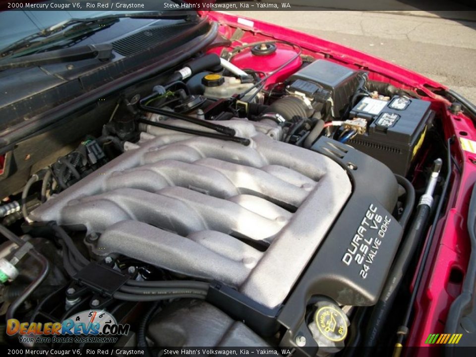 2000 Mercury Cougar V6 2.5 Liter DOHC 24-Valve V6 Engine Photo #20