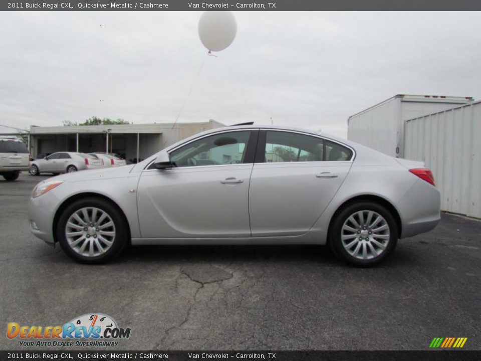 2011 Buick Regal CXL Quicksilver Metallic / Cashmere Photo #4