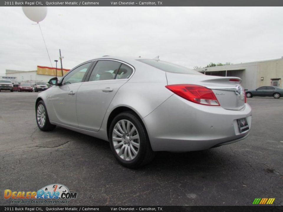 2011 Buick Regal CXL Quicksilver Metallic / Cashmere Photo #5