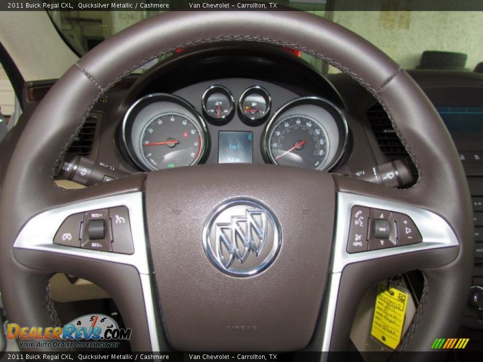 2011 Buick Regal CXL Steering Wheel Photo #16