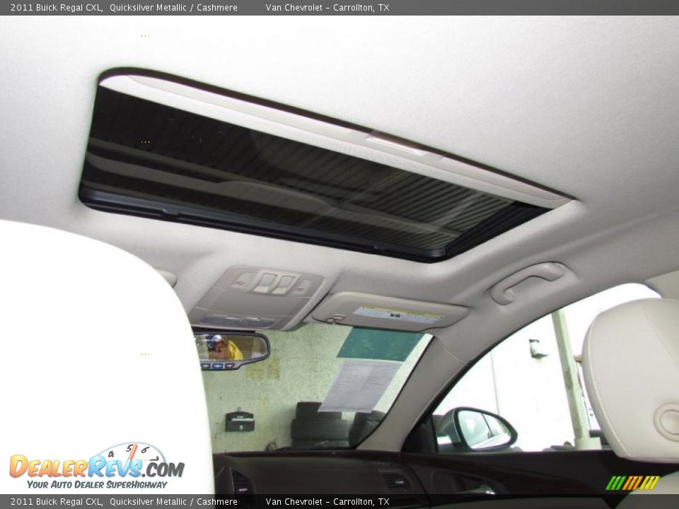 2011 Buick Regal CXL Quicksilver Metallic / Cashmere Photo #19