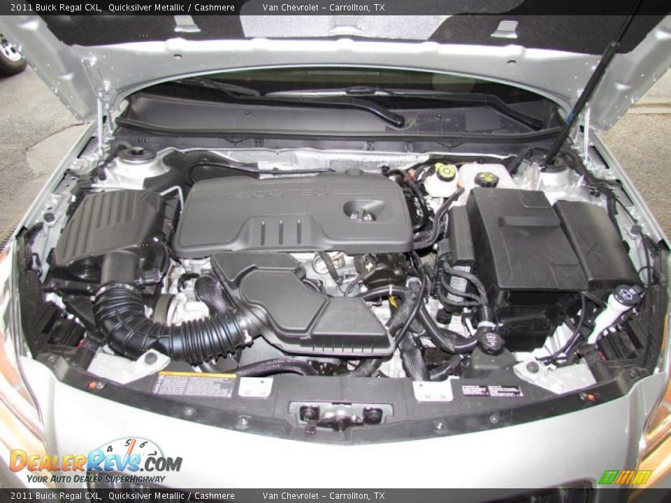 2011 Buick Regal CXL 2.4 Liter SIDI DOHC 16-Valve VVT ECOTEC 4 Cylinder Engine Photo #20