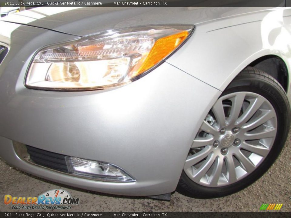2011 Buick Regal CXL Quicksilver Metallic / Cashmere Photo #21
