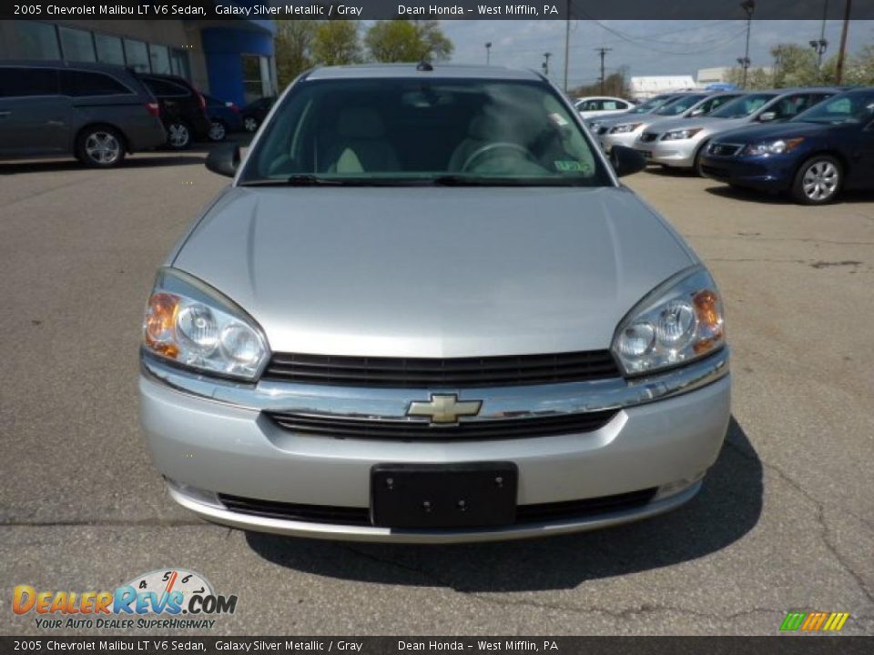 2005 Chevrolet Malibu LT V6 Sedan Galaxy Silver Metallic / Gray Photo #6