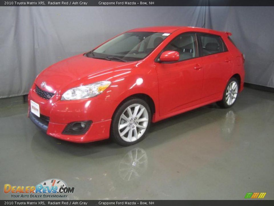2010 Toyota Matrix XRS Radiant Red / Ash Gray Photo #1