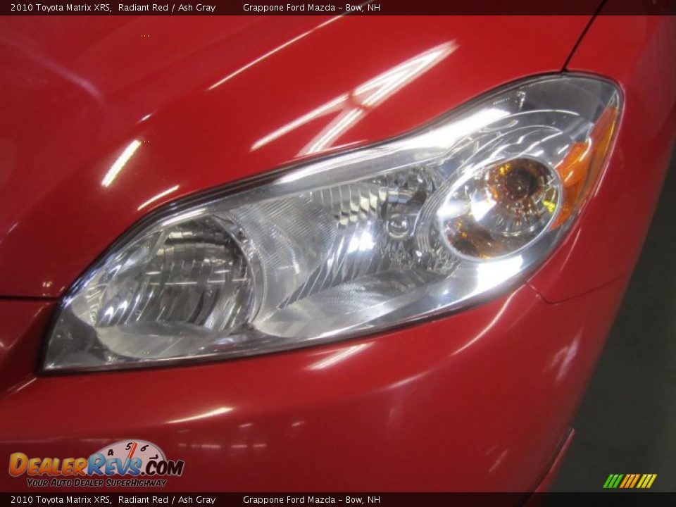 2010 Toyota Matrix XRS Radiant Red / Ash Gray Photo #4