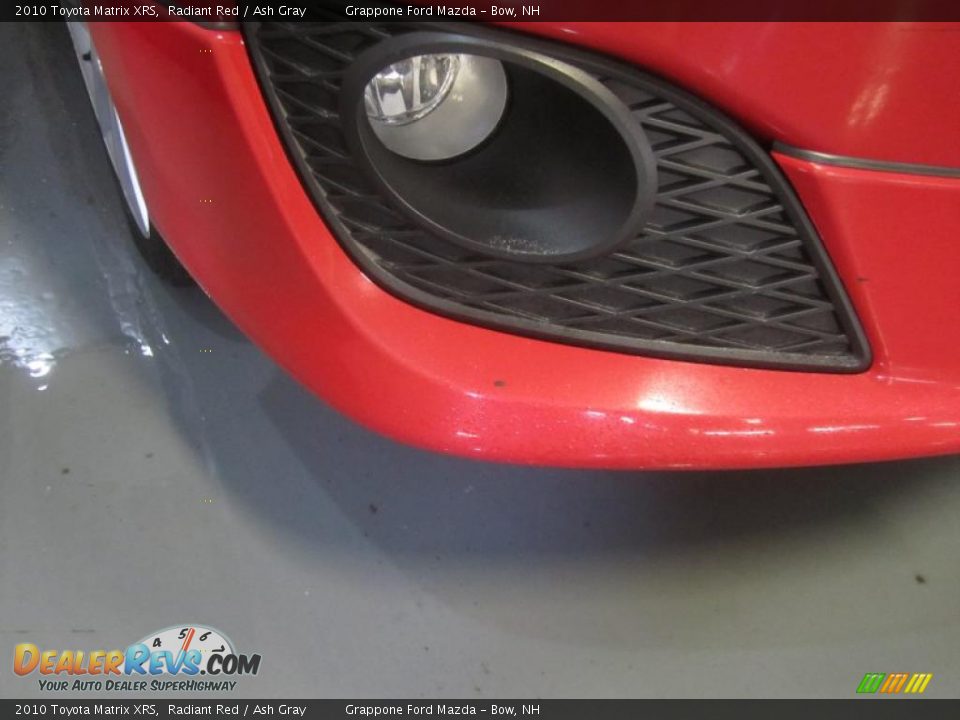 2010 Toyota Matrix XRS Radiant Red / Ash Gray Photo #7