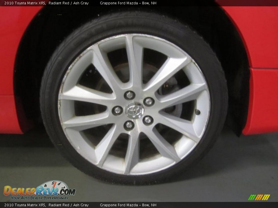 2010 Toyota Matrix XRS Radiant Red / Ash Gray Photo #19