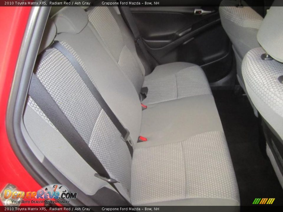 2010 Toyota Matrix XRS Radiant Red / Ash Gray Photo #20