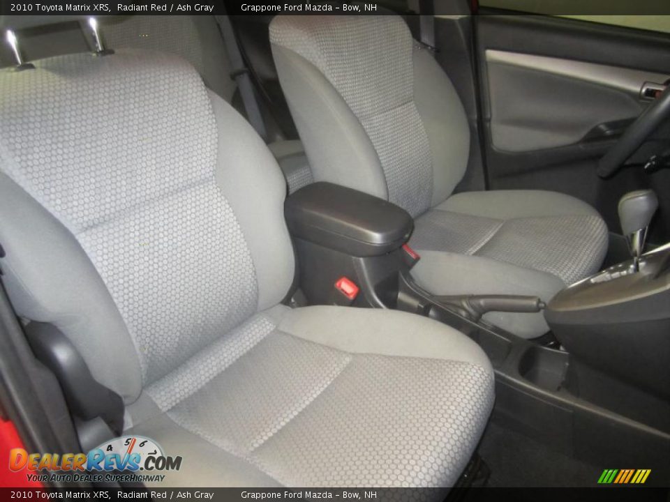 2010 Toyota Matrix XRS Radiant Red / Ash Gray Photo #22