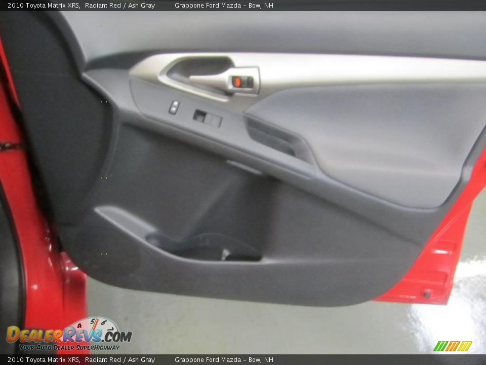2010 Toyota Matrix XRS Radiant Red / Ash Gray Photo #23