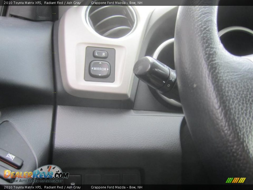 2010 Toyota Matrix XRS Radiant Red / Ash Gray Photo #26