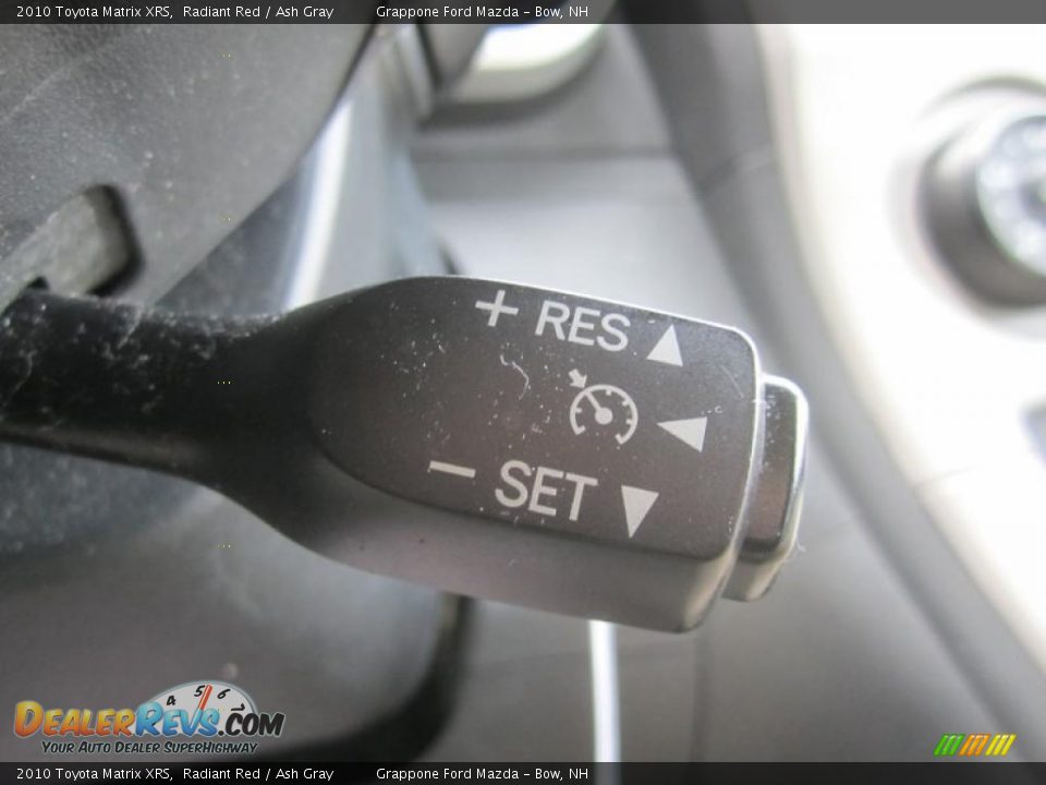 2010 Toyota Matrix XRS Radiant Red / Ash Gray Photo #29