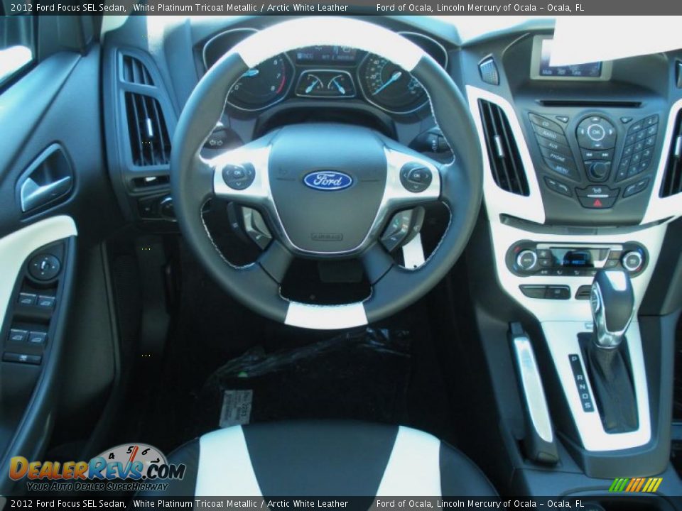Dashboard of 2012 Ford Focus SEL Sedan Photo #7