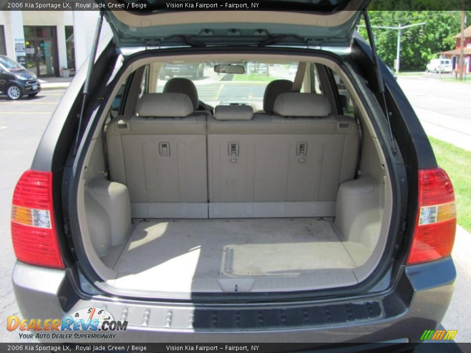 2006 Kia Sportage LX Royal Jade Green / Beige Photo #6
