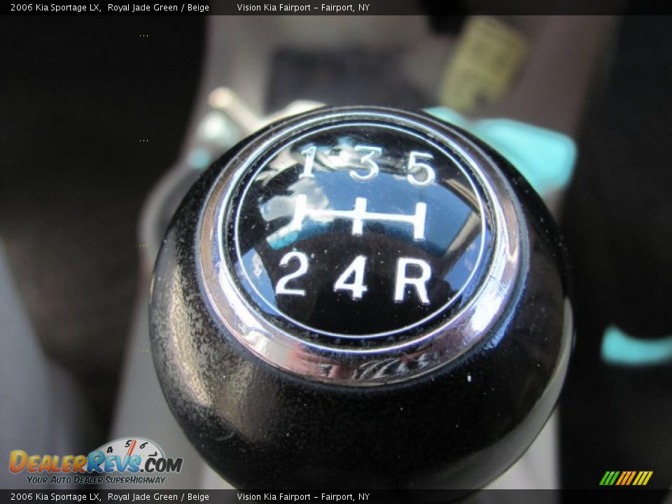 2006 Kia Sportage LX Royal Jade Green / Beige Photo #9