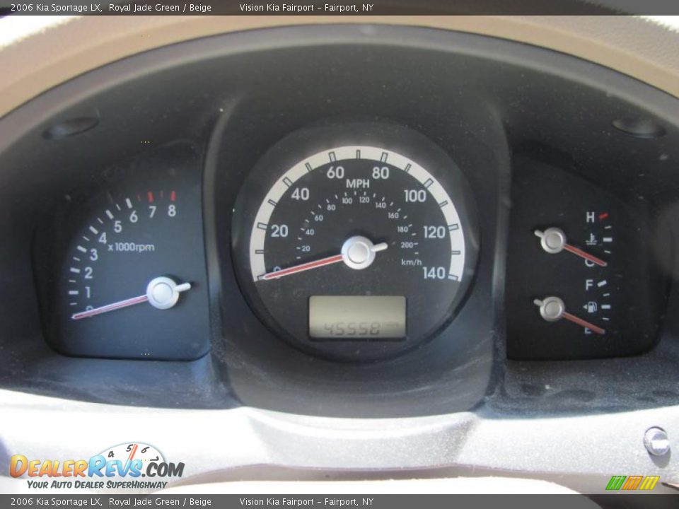 2006 Kia Sportage LX Gauges Photo #24