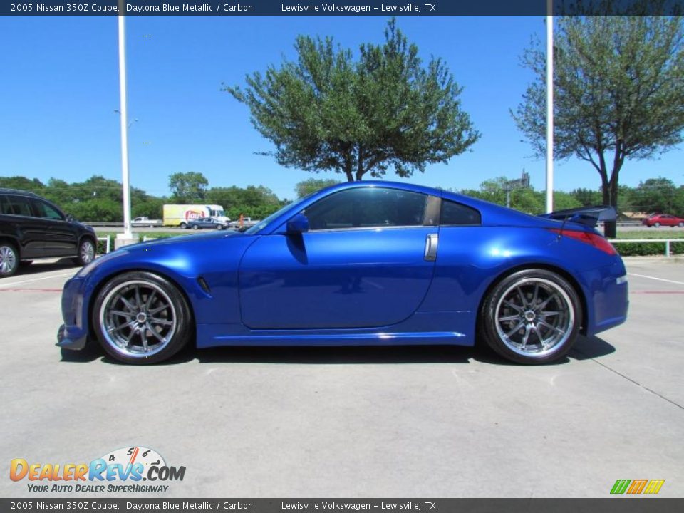 Nissan 350z daytona blue metallic #4