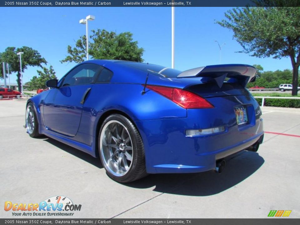 Daytona Blue Metallic 2005 Nissan 350Z Coupe Photo #3