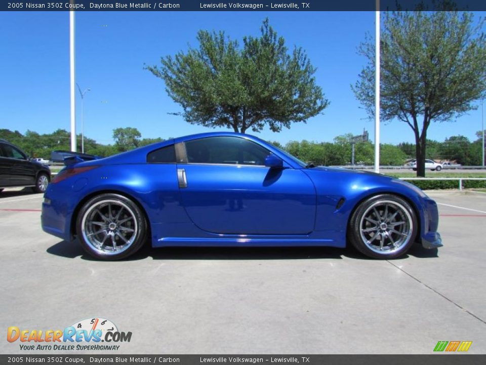 Nissan 350z daytona blue metallic #1