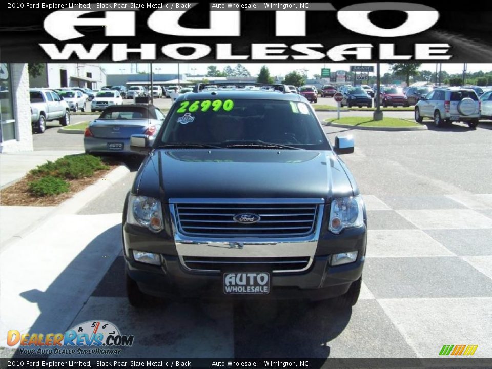 2010 Ford Explorer Limited Black Pearl Slate Metallic / Black Photo #2
