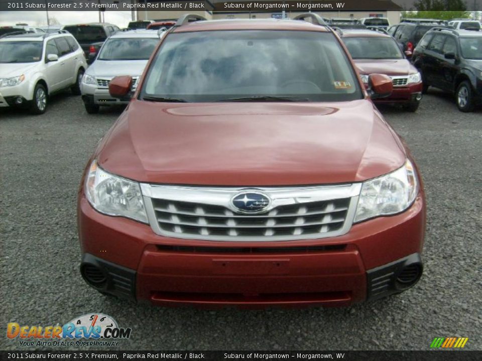 2011 Subaru Forester 2.5 X Premium Paprika Red Metallic / Black Photo #2