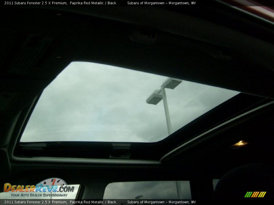 2011 Subaru Forester 2.5 X Premium Paprika Red Metallic / Black Photo #4