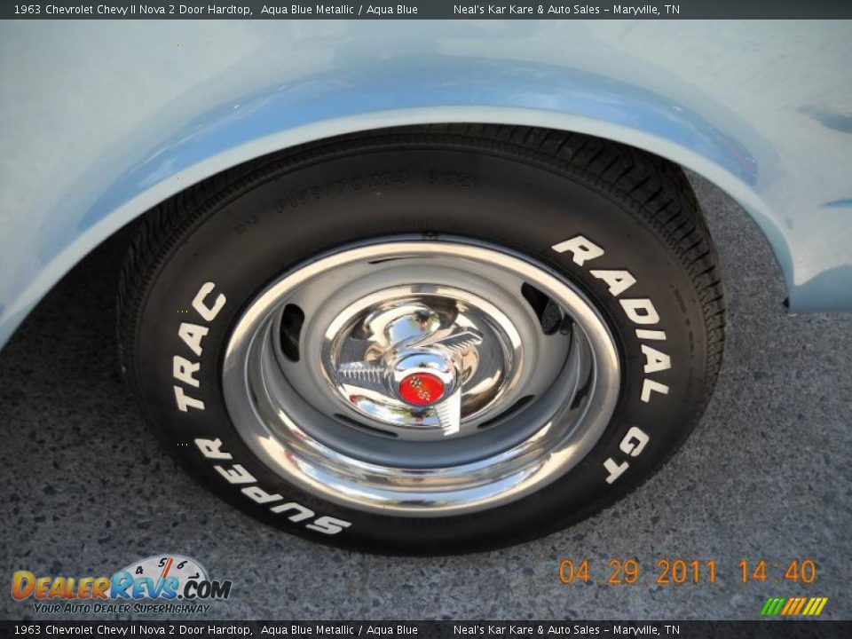 1963 Chevrolet Chevy II Nova 2 Door Hardtop Wheel Photo #19