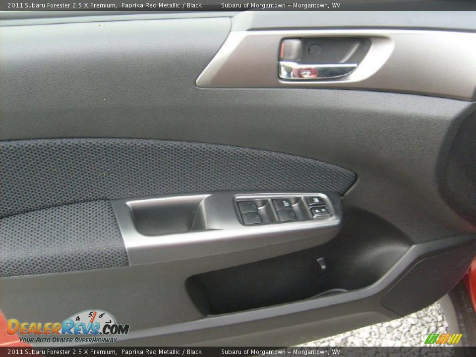 2011 Subaru Forester 2.5 X Premium Paprika Red Metallic / Black Photo #14