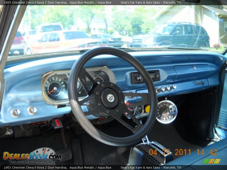 Dashboard of 1963 Chevrolet Chevy II Nova 2 Door Hardtop Photo #26