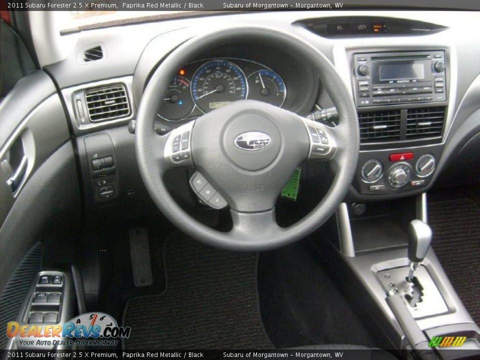 2011 Subaru Forester 2.5 X Premium Paprika Red Metallic / Black Photo #16