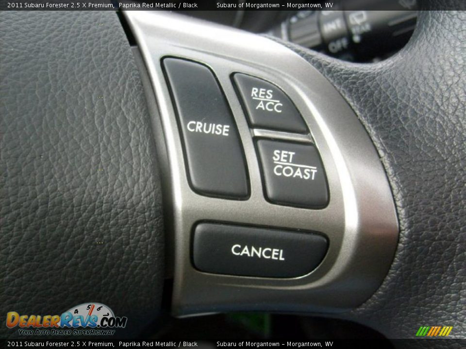 2011 Subaru Forester 2.5 X Premium Paprika Red Metallic / Black Photo #18