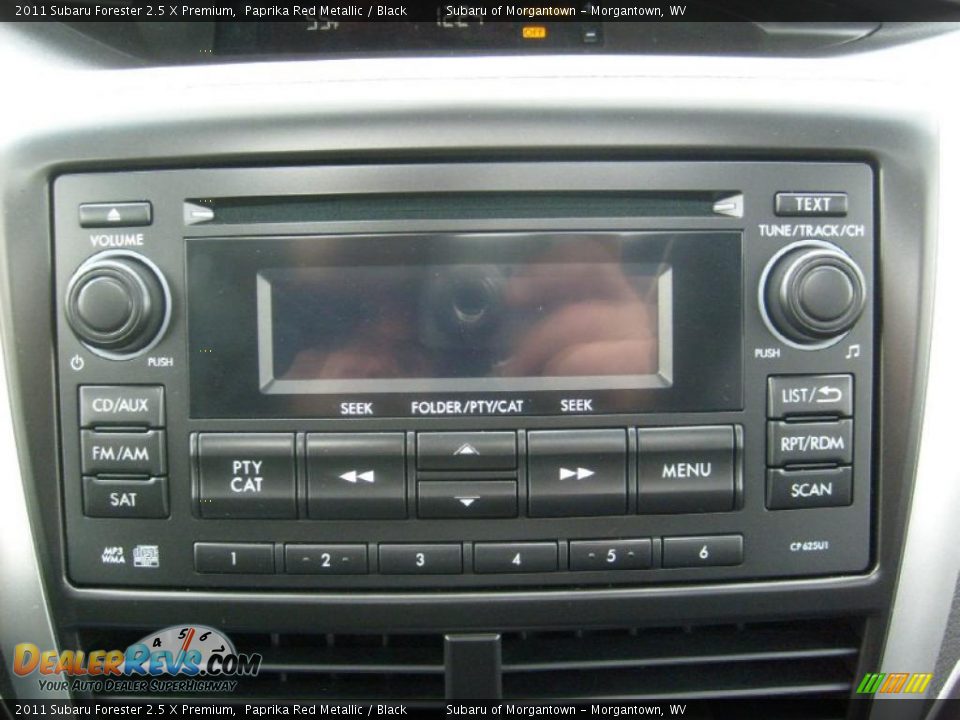 2011 Subaru Forester 2.5 X Premium Paprika Red Metallic / Black Photo #19