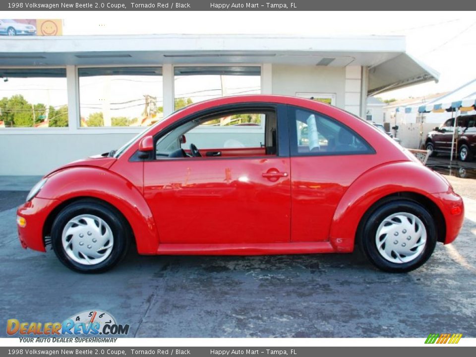 Tornado Red 1998 Volkswagen New Beetle 2.0 Coupe Photo #2