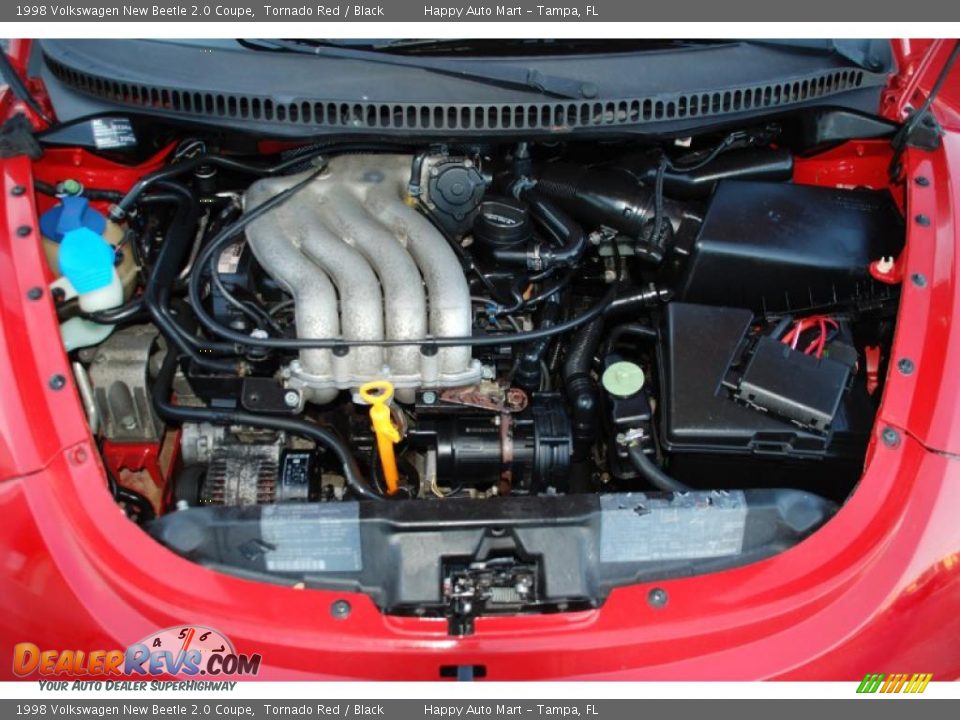 1998 Volkswagen New Beetle 2.0 Coupe 2.0 Liter SOHC 8-Valve 4 Cylinder Engine Photo #24