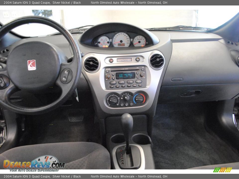 Dashboard of 2004 Saturn ION 3 Quad Coupe Photo #21
