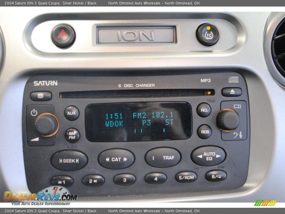 Controls of 2004 Saturn ION 3 Quad Coupe Photo #25