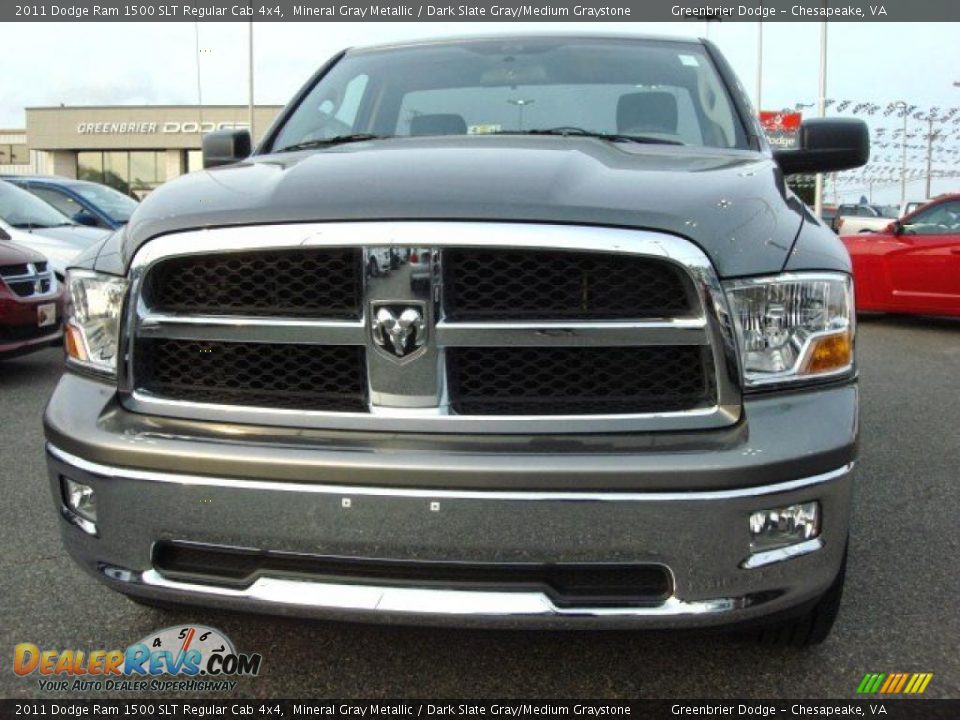 2011 Dodge Ram 1500 SLT Regular Cab 4x4 Mineral Gray Metallic / Dark Slate Gray/Medium Graystone Photo #5