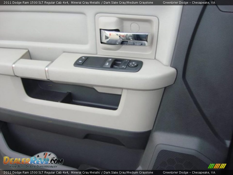 2011 Dodge Ram 1500 SLT Regular Cab 4x4 Mineral Gray Metallic / Dark Slate Gray/Medium Graystone Photo #7