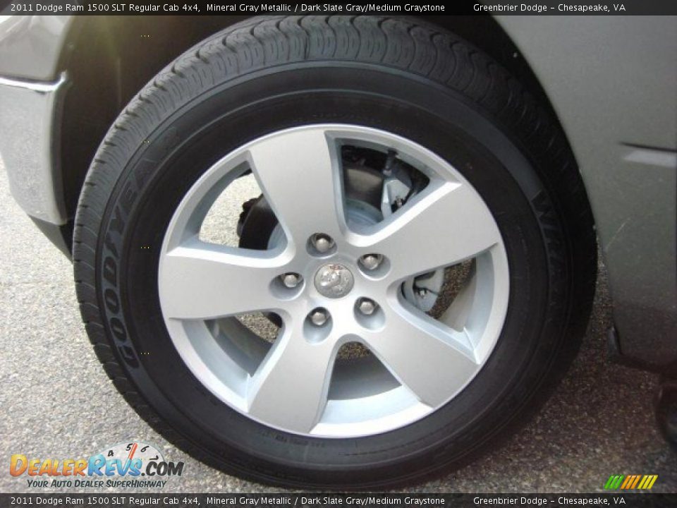 2011 Dodge Ram 1500 SLT Regular Cab 4x4 Wheel Photo #13