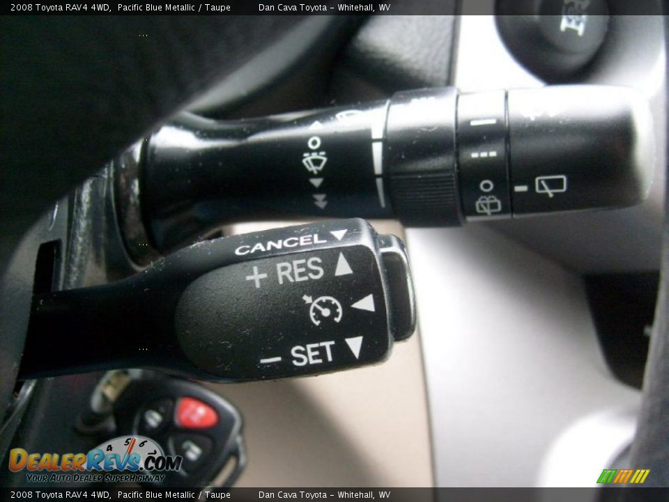 2008 Toyota RAV4 4WD Pacific Blue Metallic / Taupe Photo #13