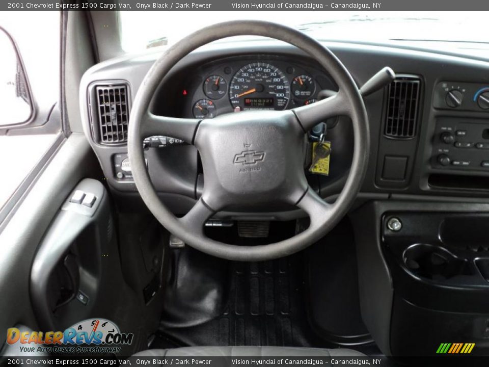 2001 Chevrolet Express 1500 Cargo Van Steering Wheel Photo #23