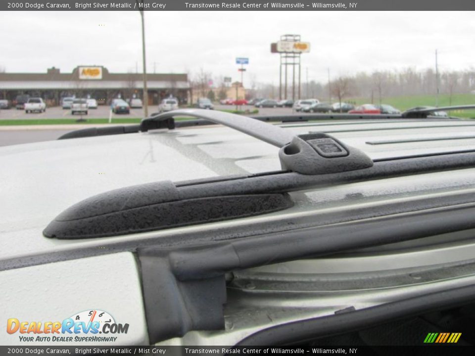 2000 Dodge Caravan Bright Silver Metallic / Mist Grey Photo #12