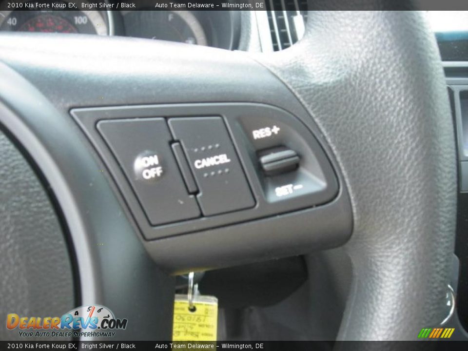 2010 Kia Forte Koup EX Bright Silver / Black Photo #23