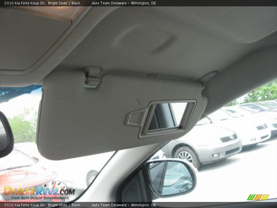 2010 Kia Forte Koup EX Bright Silver / Black Photo #31