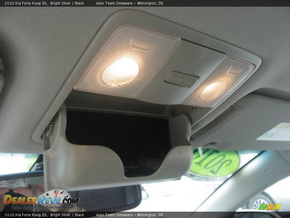 2010 Kia Forte Koup EX Bright Silver / Black Photo #32