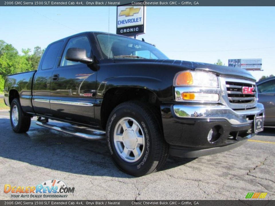 2006 Gmc sierra slt extended cab #5