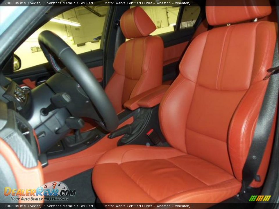 Fox Red Interior 2008 Bmw M3 Sedan Photo 12 Dealerrevs Com