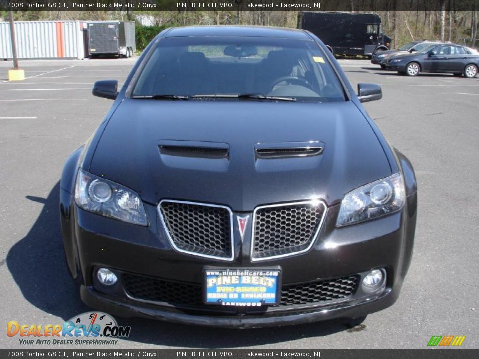 2008 Pontiac G8 GT Panther Black Metallic / Onyx Photo #2