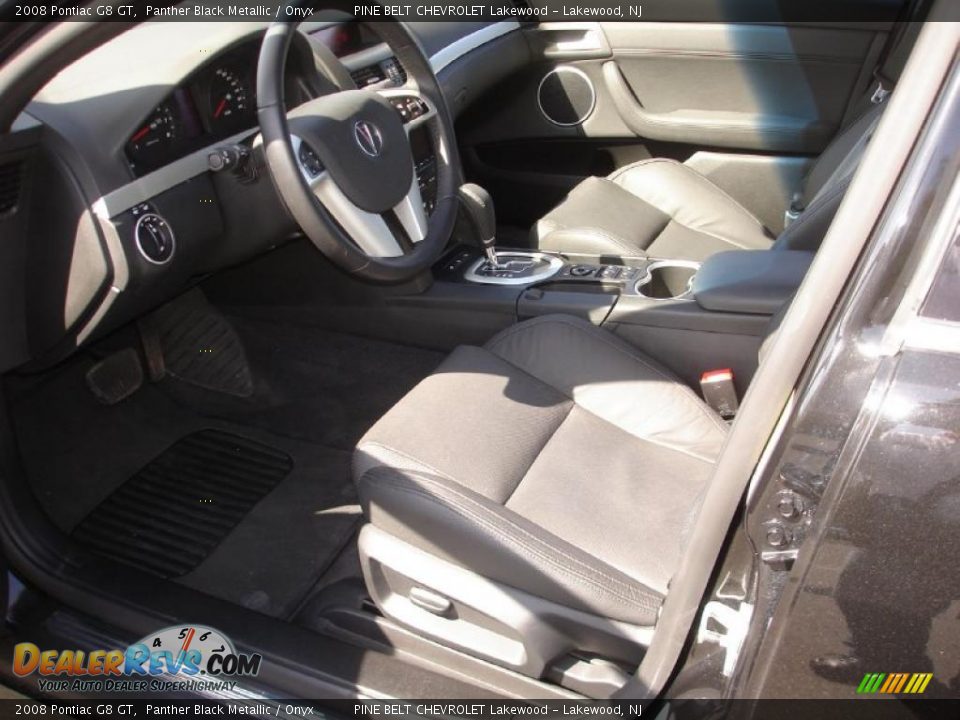 Onyx Interior - 2008 Pontiac G8 GT Photo #10